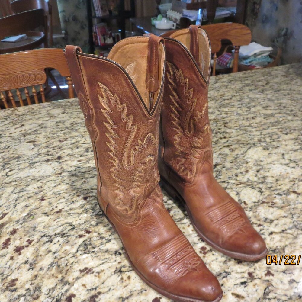 OLD WEST Women's  Western Boots Jama Snip toe Sz 10D